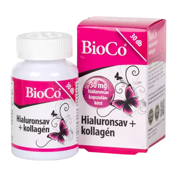 BioCo Hyaluronsav kollagén kapszula (30x)