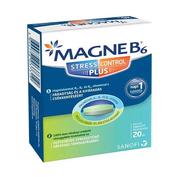 Magne B6 Stress Control Plus filmtabletta (20x)